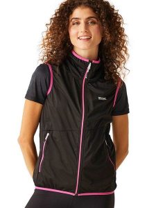 Regatta Kamizelka softshellowa "Lankin II" w kolorze czarnym rozmiar: 42. Czarne kamizelki Regatta, m, bez wzorów, bez kołnierzyka, bez ramiączek, bez kaptura. Za 110,04 zł.