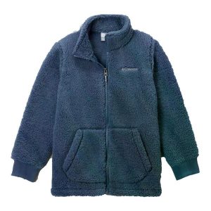 COLUMBIA RUGGED RIDGE II SHERPA FU Niebieski. Niebieskie kurtki Columbia, bez wzorów, z tkaniny, bez kaptura. Za 235,63 zł.