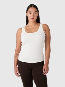 Les Lunes Top "Chloee" w kolorze białym rozmiar: XS. Białe topy Les Lunes, s, bez wzorów, z wiskozy, klasyczne, bez kołnierzyka, bez ramiączek. Za 82,99 zł.