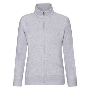 Kurtka Dresowa Premium Dla Pań I Panów. Szare kurtki FRUIT OF THE LOOM, xs, bez wzorów, z dresówki, bez kaptura. Za 124,99 zł.