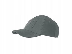Czapka baseballowa zimowa Shark Skin. Szare czapki HELIKON-TEX, z aplikacjami, z materiału. Za 81,99 zł.