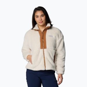 Bluza damska Columbia Boundless Discovery Sherpa Full Zip II. Brązowe bluzy Columbia, na zimę, bez wzorów, bez kaptura. Za 359,99 zł.