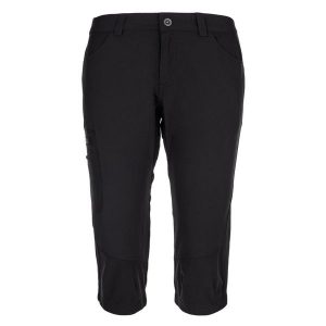 Damskie spodnie outdoorowe 3/4 Kilpi OTARA-W. Czarne spodnie sportowe Kilpi, xs, bez wzorów. Za 238,99 zł.
