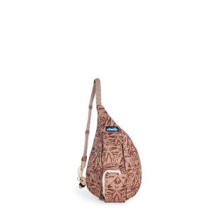 Plecak miejski Kavu Mini Rope Bag - mod moth. Brązowe plecaki KAVU. Za 146,99 zł.