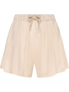 Naturana Szorty w kolorze beżowym rozmiar: M. Brązowe szorty Naturana, bez wzorów, z bawełny, z podwyższonym stanem. Za 85,45 zł.
