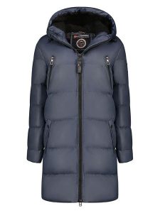 Geographical Norway Parka "Adrianna" w kolorze granatowym rozmiar: XL. Niebieskie płaszcze Geographical Norway, xl, bez wzorów, bez kaptura. Za 351,38 zł.