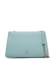 Furla Torebka WE00774 ARE000 AQ000 Błękitny. Niebieskie torebki klasyczne Furla, bez wzorów, ze skóry, bez dodatków. Za 609,99 zł.