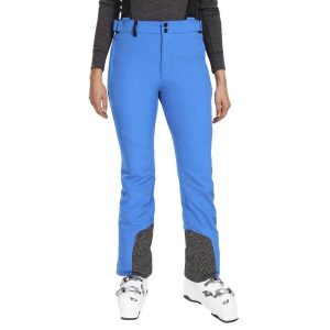 Damskie softshellowe spodnie narciarskie Kilpi RHEA-W. Niebieskie spodnie sportowe Kilpi, na zimę, l, bez wzorów, narciarskie. Za 422,05 zł.