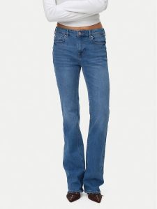 Vero Moda Jeansy Flash 10342007 Niebieski Flared Fit. Niebieskie jeansy Vero Moda, bez wzorów, z bawełny. Za 198,99 zł.