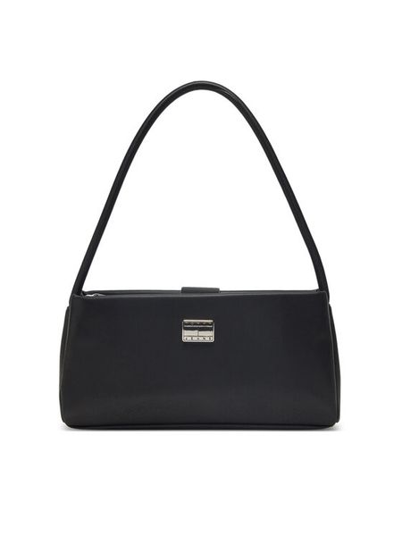 Tommy Jeans Torebka Tjw American Cool Shoulder Bag AW0AW17295 Czarny. Czarne torebki klasyczne Tommy Jeans, bez wzorów, z jeansu, bez dodatków. Za 219,99 zł.