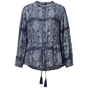 Desigual Bluzka Damska Cam Bharti Xs Ciemnoniebieski. Bluzki marki Desigual. Za 399,00 zł.