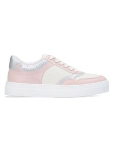 Liu Jo Sneakersy w kolorze srebrno-jasnoróżowo-kremowym rozmiar: 38. Brązowe trampki Liu Jo, bez wzorów, bez zapięcia. Za 272,31 zł.