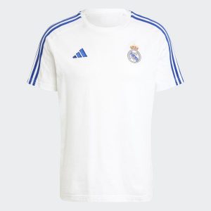 Koszulka piłkarska ADIDAS Home 25/26 Real Madryt. Bluzki ADIDAS, m, bez wzorów, prążkowane, klasyczne, bez kołnierzyka, bez ramiączek. Za 119,99 zł.