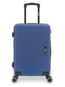 BlueStar Walizka "Wagram" w kolorze niebieskim - 37,5 x 56,5 x 23 cm rozmiar: onesize. Niebieskie walizki BlueStar, bez wzorów, z materiału. Za 152,99 zł.