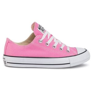 Trampki Converse. Czerwone trampki Converse, bez wzorów, bez zapięcia. Za 229,99 zł.