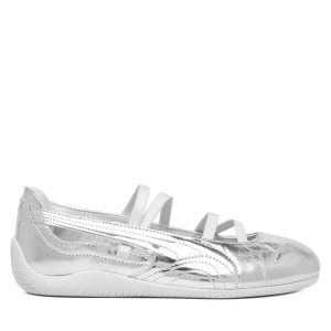 Baleriny Puma. Szare balerinki Puma, bez wzorów, bez obcasa, bez zapięcia. Za 399,99 zł.