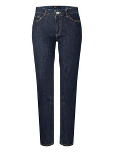 More & More Dżinsy - Skinny fit - w kolorze granatowym rozmiar: 44. Niebieskie jeansy More & More, bez wzorów. Za 131,43 zł.