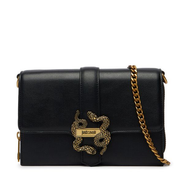 Torebka Just Cavalli. Czarne torebki klasyczne Just Cavalli, bez wzorów, bez dodatków. Za 660,99 zł.