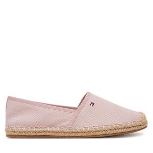 Espadryle Tommy Hilfiger. Czerwone espadryle TOMMY HILFIGER, bez wzorów, bez obcasa. Za 179,99 zł.