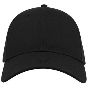 Zakrzywiona Czapka Z Daszkiem Dla Dorosłych Unisex. Czarne czapki ATLANTIS, bez wzorów. Za 55,99 zł.
