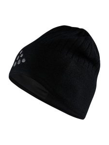 Craft Czapka "ADV Windblock" w kolorze czarnym rozmiar: S/M. Czarne czapki Craft, bez wzorów, z materiału. Za 59,95 zł.