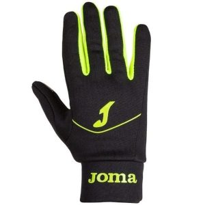 Rękawiczki do biegania Joma. Czarne rękawiczki JOMA, bez wzorów. Za 39,99 zł.