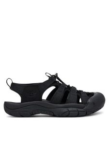 Keen Sandały Newport H2 W 1025028 Czarny. Czarne buty trekkingowe Keen, bez wzorów, z materiału, bez obcasa, bez zapięcia. Za 379,99 zł.