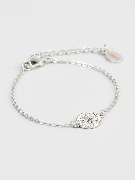 U.S. Polo Assn. Bransoletka z elementem ozdobnym rozmiar: onesize. Szare bransoletki U.S. Polo Assn., z kryształem, metalowe. Za 130,81 zł.