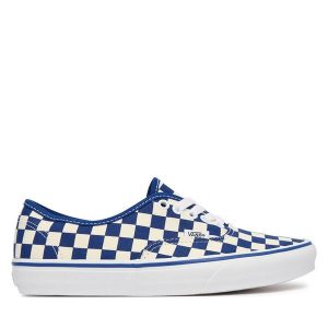 Tenisówki Vans. Niebieskie trampki Vans, bez wzorów, bez zapięcia. Za 339,99 zł.