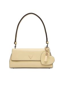 Guess Torebka Isobel HWBG99 32210 Żółty jasny. Żółte torebki klasyczne Guess, z aplikacjami, ze skóry, bez dodatków. Za 589,99 zł.