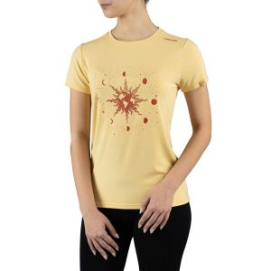 T-shirt damski Viking Bamboo Hopi Lady. Brązowe t-shirty Viking, xs, bez wzorów, bez kołnierzyka, bez ramiączek. Za 100,00 zł.