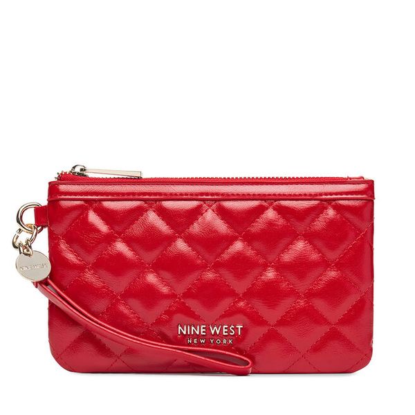 Torebka Nine West. Czerwone torebki klasyczne Nine West, bez wzorów, bez dodatków. Za 99,99 zł.