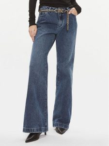 MICHAEL Michael Kors Jeansy MR49041FAU Niebieski Regular Fit. Niebieskie jeansy MICHAEL Michael Kors, bez wzorów, z bawełny. Za 689,99 zł.