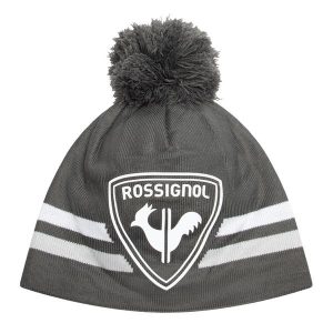 Czapka zimowa Rossignol Jr Rooster. Szare czapki Rossignol, bez wzorów, sportowe. Za 97,99 zł.