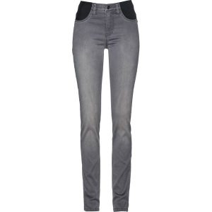 Dżinsy Skinny, mid waist, ze stretchem. Niebieskie jeansy bonprix, bez wzorów, z jeansu. Za 119,99 zł.