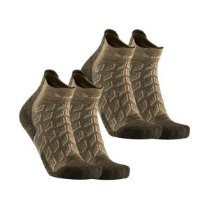 Skarpety trekkingowe kobieta Therm-ic Trekking Cool Ankle Lady zestaw 2 par. Białe skarpetki THERM-IC, bez wzorów. Za 195,00 zł.