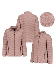 Sublevel Kurtka pikowana w kolorze szaroróżowym rozmiar: L. Różowe kurtki Sublevel, l, bez wzorów, bez kaptura. Za 174,84 zł.