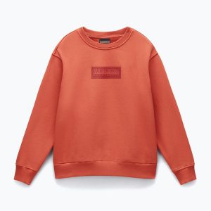 Bluza damska Napapijri B-Suze C. Czerwone bluzy Napapijri, bez wzorów, bez kaptura. Za 259,99 zł.
