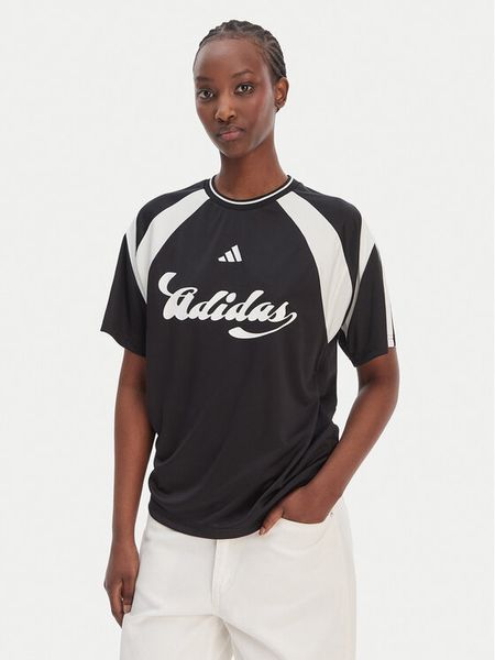 Adidas T-Shirt House Of Tiro JY7623 Czarny Regular Fit. Czarne t-shirty ADIDAS, m, bez wzorów, z syntetyku, bez kołnierzyka, bez ramiączek. Za 179,99 zł.