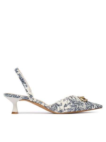 Aldo Czółenka Delicat 14344606 Granatowy. Niebieskie czółenka ALDO, bez wzorów, ze skóry, bez obcasa, bez zapięcia. Za 359,99 zł.