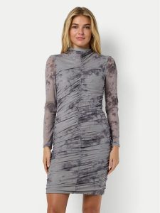Noisy May Sukienka codzienna Iggy 27031596 Szary Slim Fit. Szare kombinezony Noisy may, na co dzień, m, bez wzorów, z syntetyku, bez kołnierzyka, bez ramiączek, proste. Za 109,99 zł.