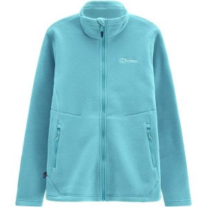 Polar damski Berghaus Prism PT InterActive Jacket. Niebieskie kurtki Berghaus, na zimę, bez wzorów, z polaru, bez kaptura. Za 379,49 zł.