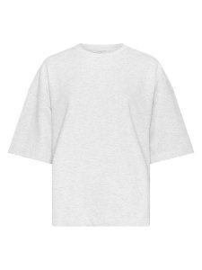 MOSS COPENHAGEN Bluza "Briena" w kolorze jasnoszarym rozmiar: M/L. Szare bluzy Moss Copenhagen, l, bez wzorów, z bawełny, bez kaptura. Za 118,01 zł.