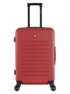 SWISS KOPPER Walizka "Wil" w kolorze czerwonym - 41 x 65 x 26 cm rozmiar: onesize. Czerwone walizki SWISS KOPPER, bez wzorów, z materiału. Za 173,99 zł.