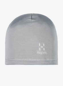 Czapka termoaktywna Haglofs L.I.M Winter Beanie. Szare czapki Haglöfs, bez wzorów, z materiału. Za 92,39 zł.