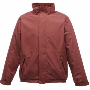 Kurtka Bomberka Unisex Dla Dorosłych Dover. Czerwone kurtki Regatta, xs, bez wzorów, bez kaptura. Za 193,99 zł.