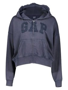 GAP Bluza w kolorze granatowym rozmiar: L. Niebieskie bluzy GAP, l, bez wzorów, bez kaptura. Za 184,95 zł.
