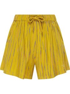 Naturana Szorty w kolorze żółtym rozmiar: XL. Żółte szorty Naturana, bez wzorów, z bawełny, z podwyższonym stanem. Za 109,45 zł.