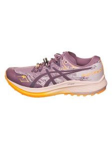 Asics Buty "Fuji Lite 5" w kolorze fioletowym do biegania rozmiar: 38. Różowe buty sportowe ASICS, bez wzorów, z materiału, bez zapięcia, do biegania. Za 373,35 zł.
