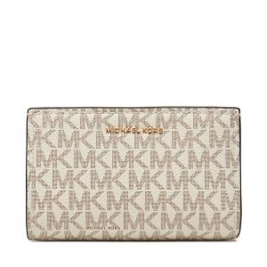 Portfel MICHAEL Michael Kors. Brązowe portfele MICHAEL Michael Kors, bez wzorów. Za 494,99 zł.